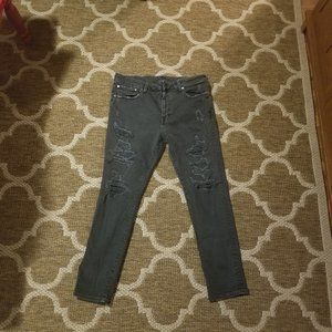 Mens American Eagle Black Next Level Flex Jeans